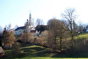 Wolkenburg - Schloss und Kirche
