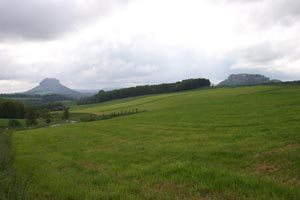 Panorama von Struppen mit Lilien- und K�nigsstein